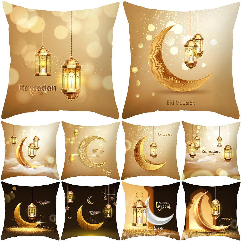 Housse de coussin Eid Mubarak