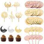 Décoration de gâteau dorée, Aïd et Ramadan