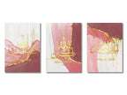 Triptyque du dhikr sur toile — SubhanAllah, Alhamdulillah, Allahu Akbar