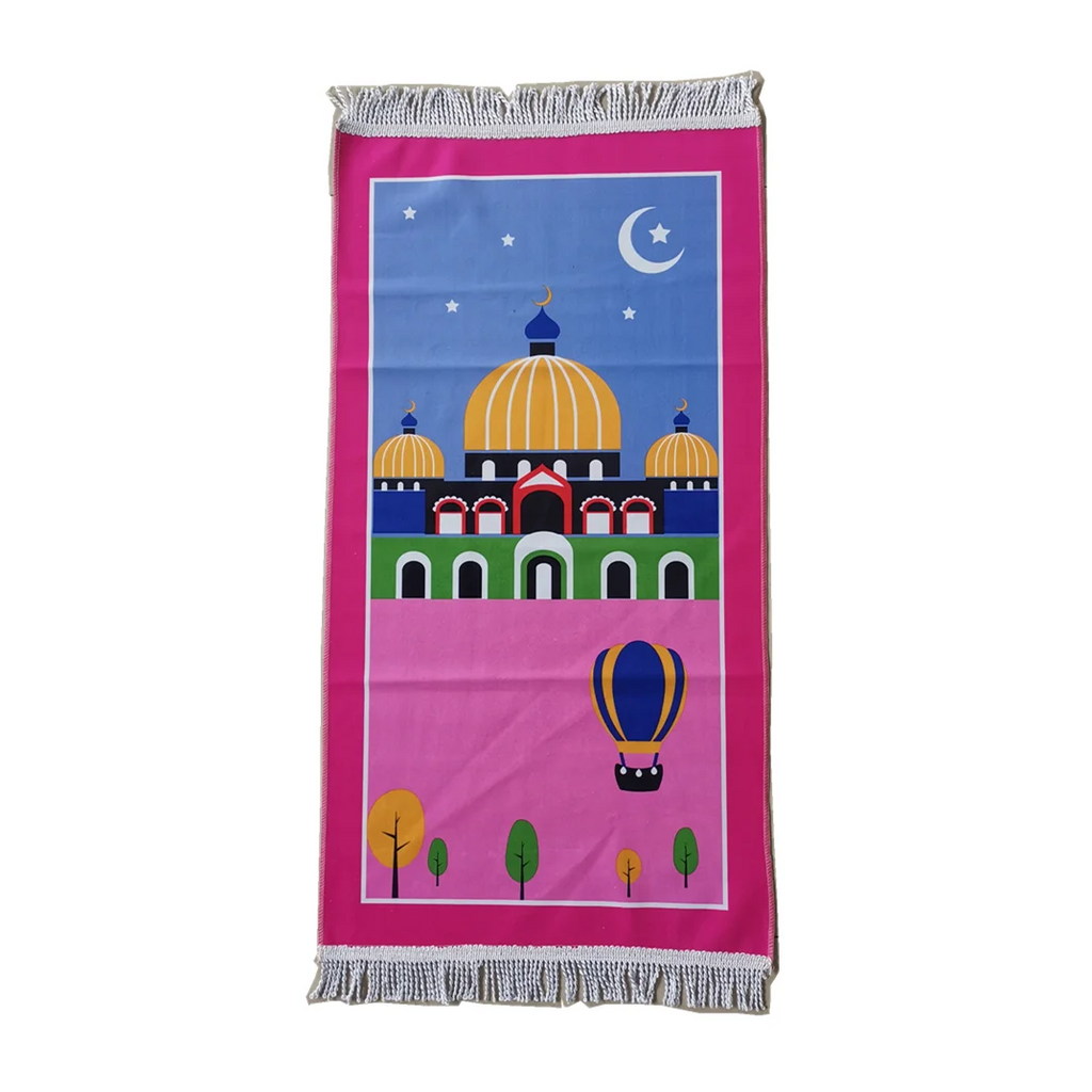Tapis de prière pour enfant — en situation