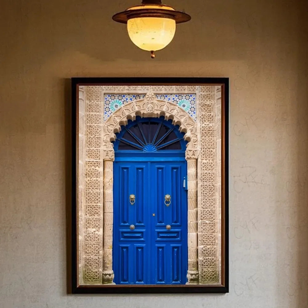 Portes marocaines sur toile — 16 modèles au choix