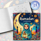 Livre de coloriage du Ramadan — 24 pages, motifs détaillés
