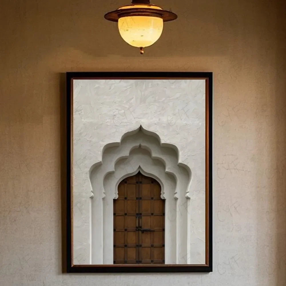 Portes marocaines sur toile — 16 modèles au choix