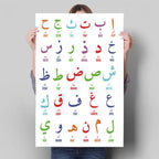 Affiches alphabet et chiffres arabes — lot de 2, chambre d'enfant