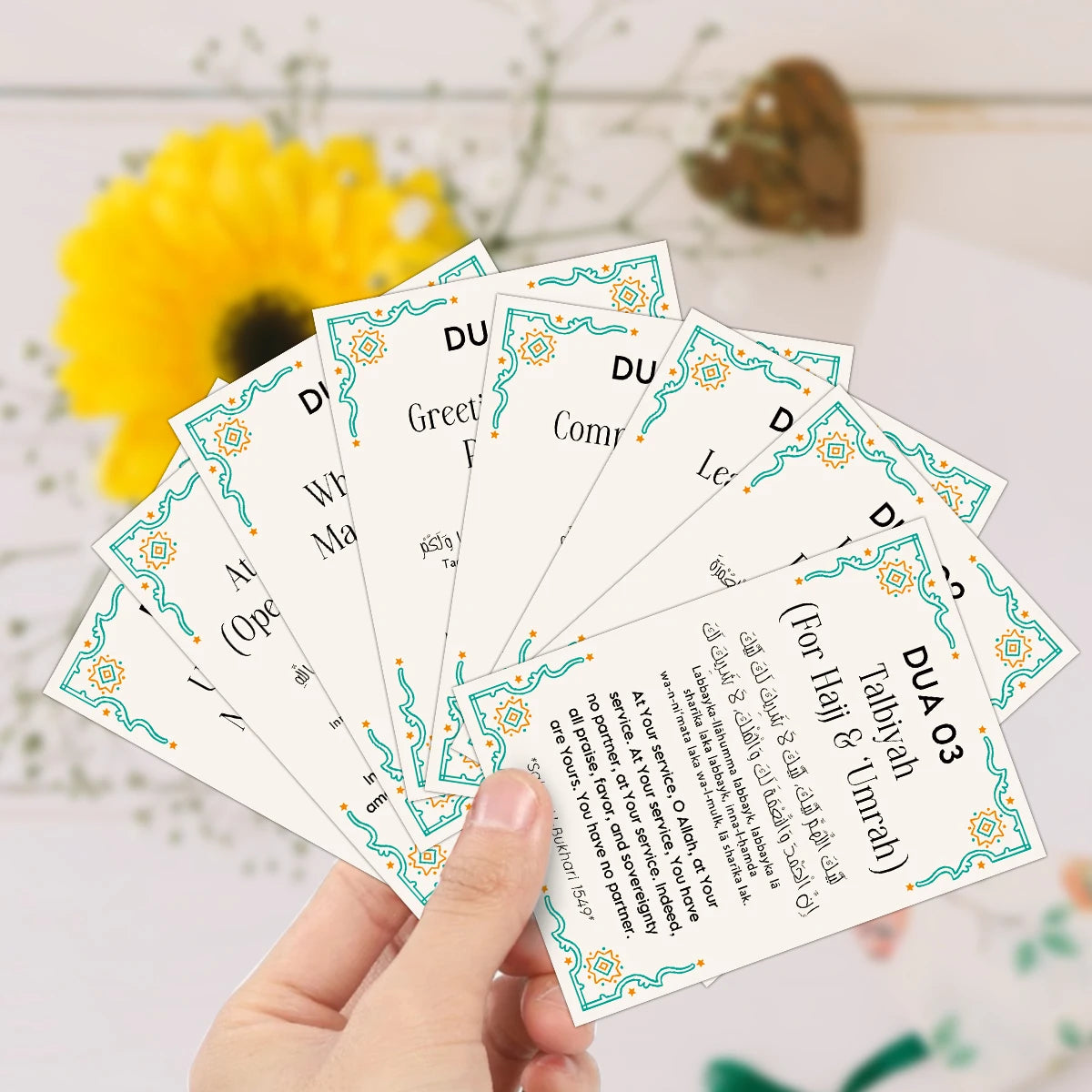 Cartes des invocations de la Omra — 21 cartes