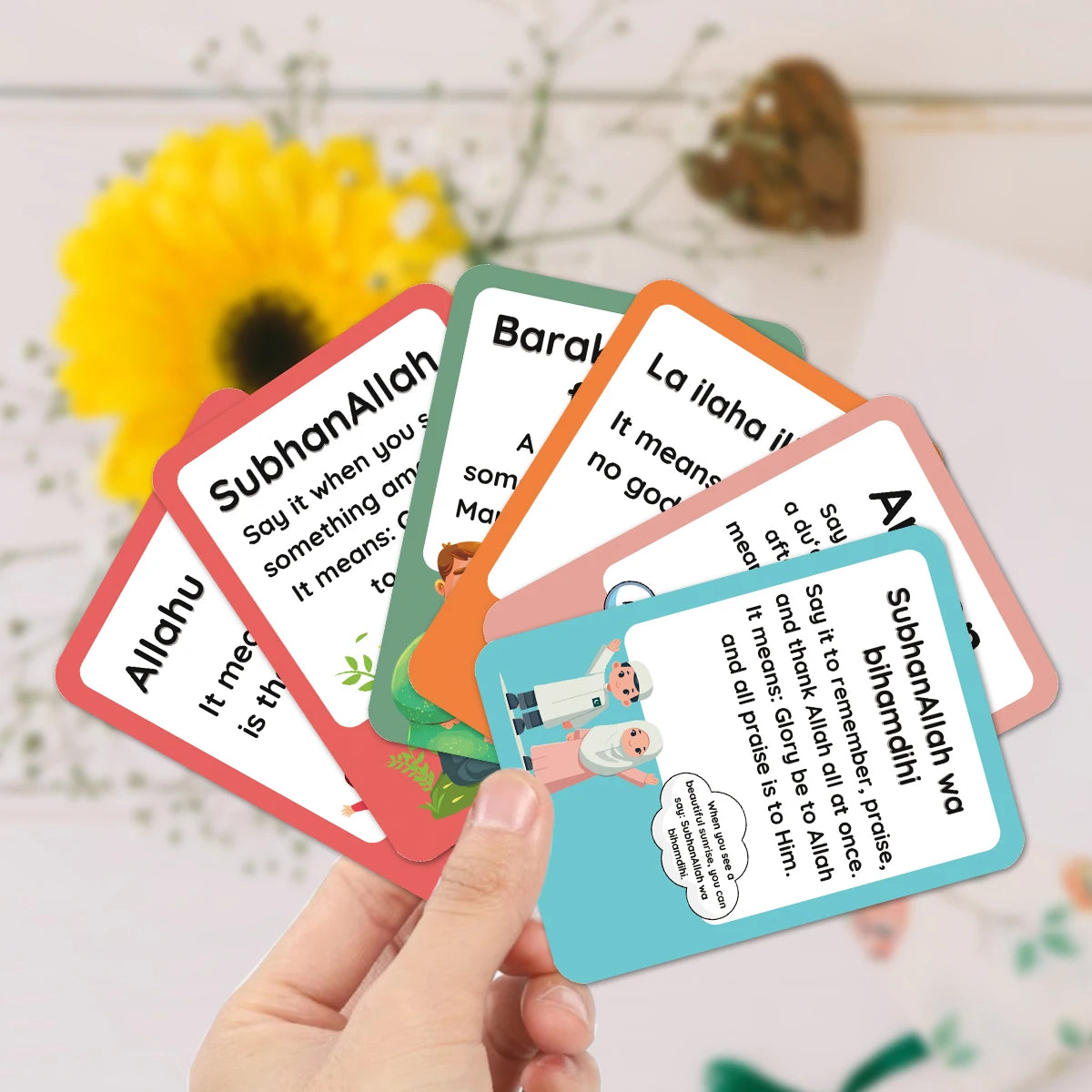 Cartes des expressions du quotidien — 21 cartes