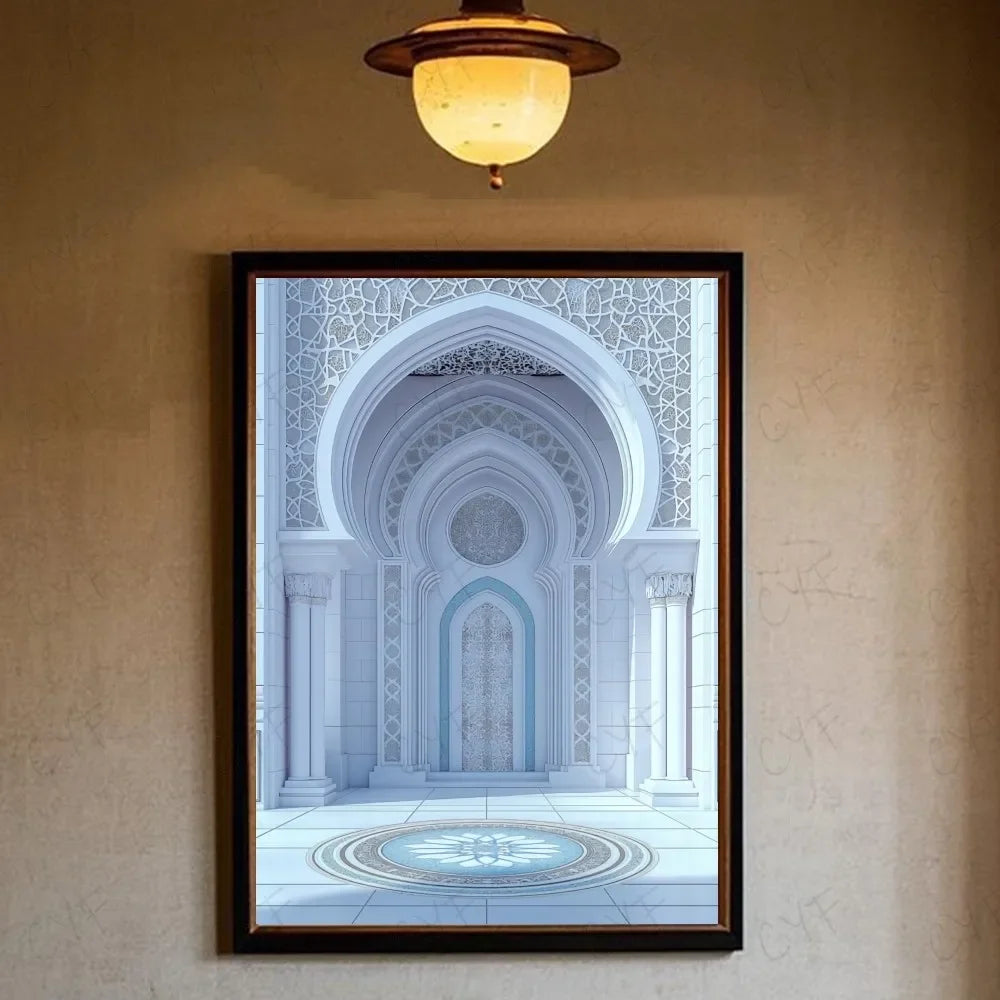 Portes marocaines sur toile — 16 modèles au choix