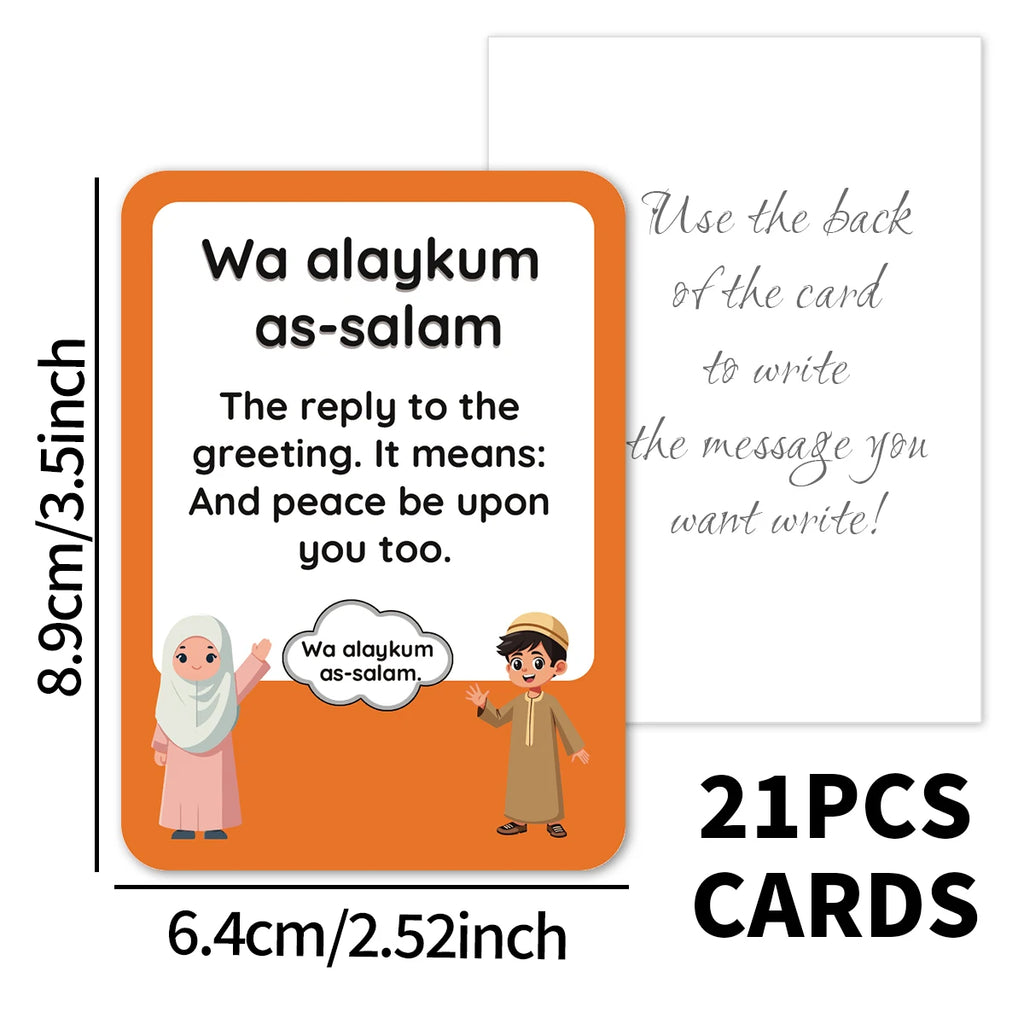 Cartes des expressions du quotidien — 21 cartes