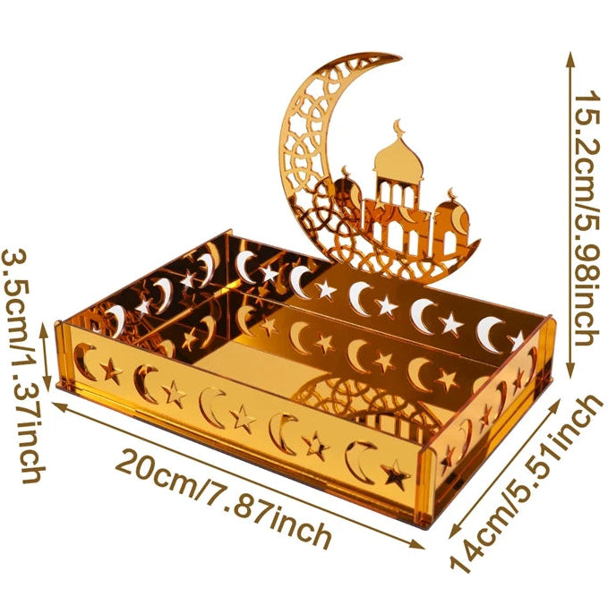 Décorations de table en acrylique miroir — Ramadan et Aïd