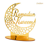 Décorations de table en acrylique miroir — Ramadan et Aïd