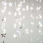 Guirlande de lunes et d'étoiles en cordage