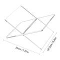 Lutrin en acrylique transparent — pliant, pour livre ouvert