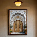 Portes marocaines sur toile — 16 modèles au choix