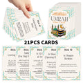Cartes des invocations de la Omra — 21 cartes