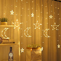 Guirlande lumineuse étoile et croissant, 3,5 m