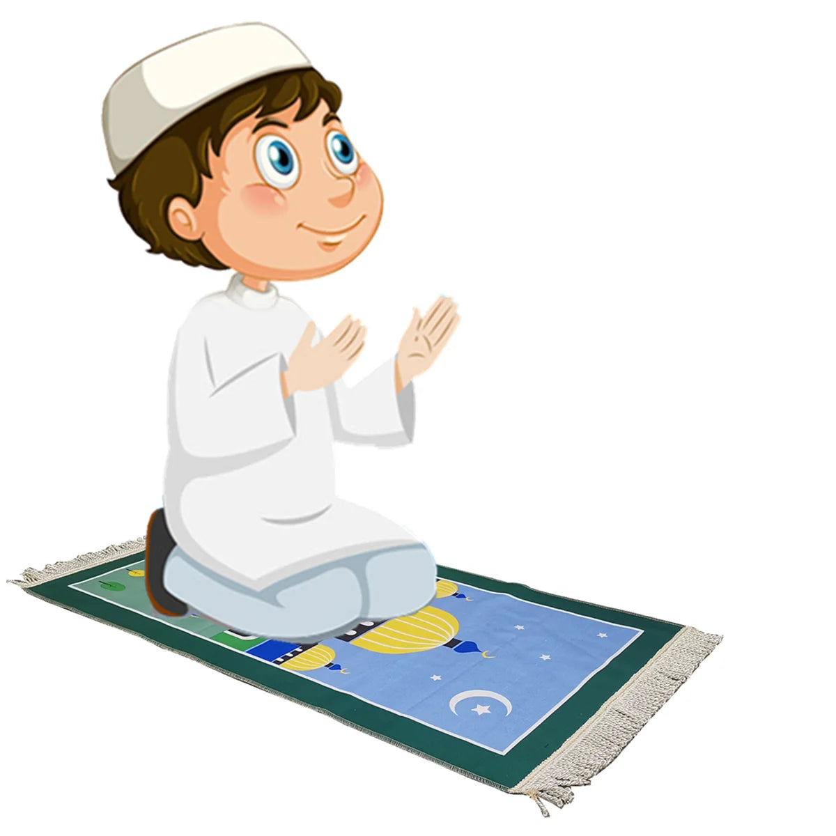 Tapis de prière pour enfant — le tapis réel