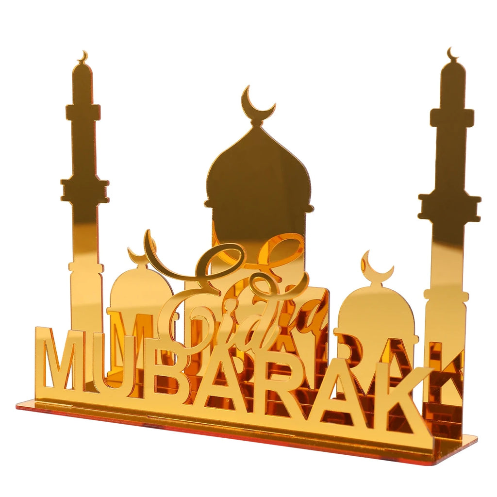 Décorations de table en acrylique miroir — Ramadan et Aïd