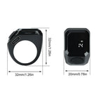 Bague compteur de dhikr Bluetooth — écran et application