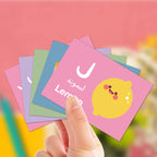 Cartes phonétiques arabe-français — 28 cartes