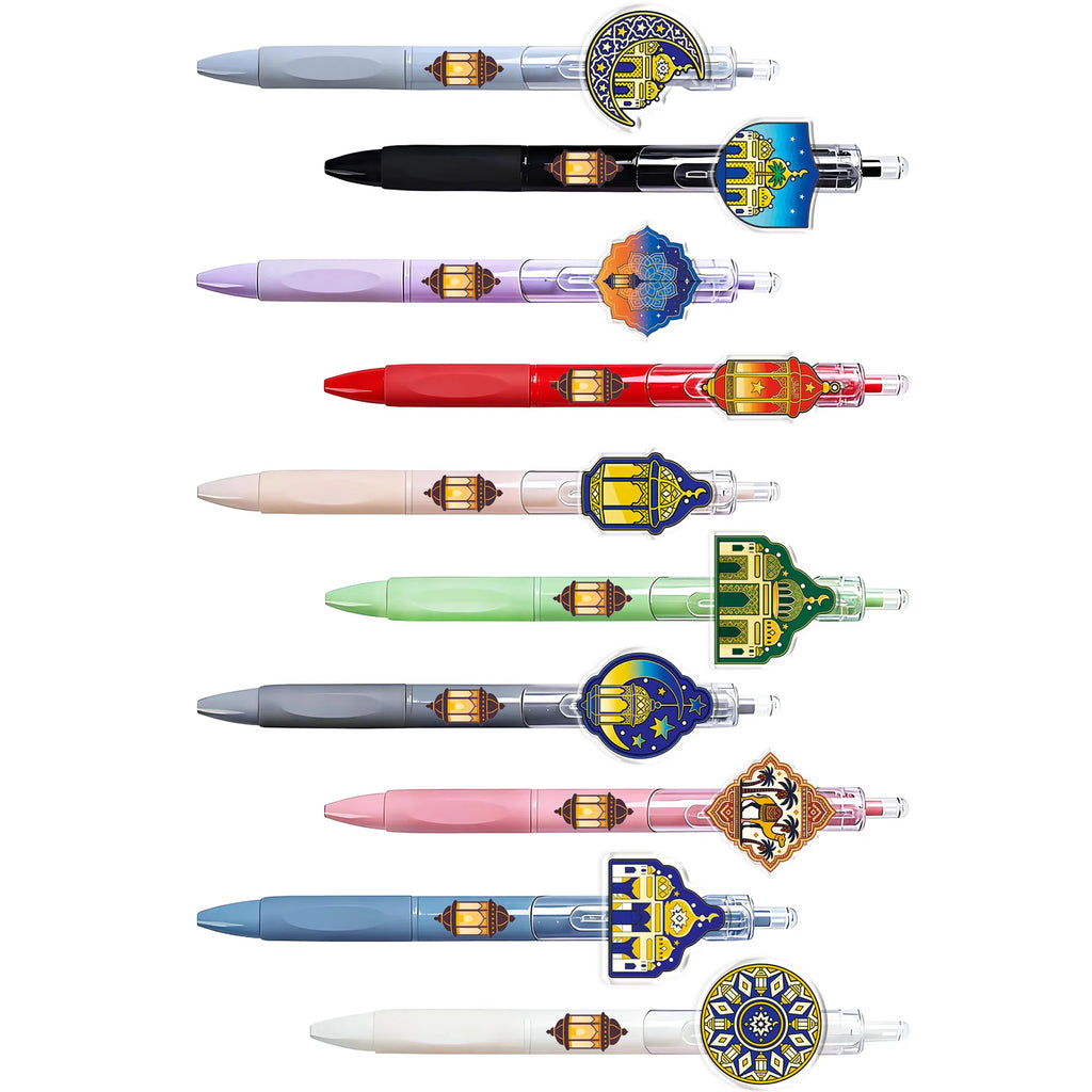 Stylos de l'Aïd à breloque en métal — lots de 10 ou 15