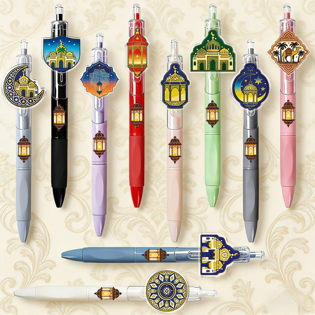 Stylos de l'Aïd à breloque en métal — lots de 10 ou 15