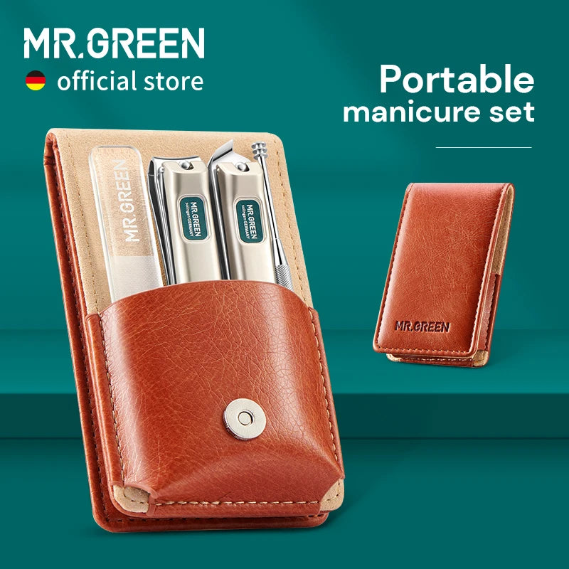 Coffret de soin des ongles en acier