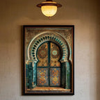 Portes marocaines sur toile — 16 modèles au choix