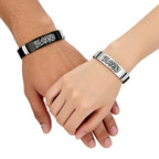 Bracelet Shahada en silicone ajustable