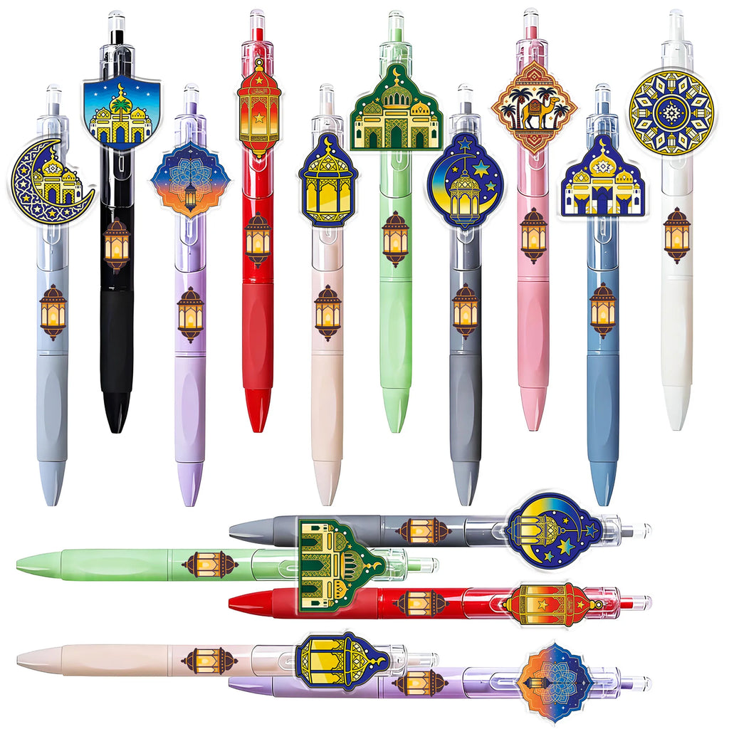 Stylos de l'Aïd à breloque en métal — lots de 10 ou 15